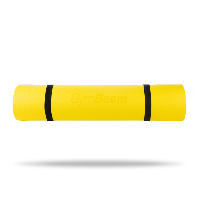 Podložka Yoga Mat Dual Grey/Yellow - GymBeam barva: grey - yellow, velikost: uni