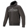 Bunda RHOD WINDSTOPPER, ALPINESTARS (tmavá šedá/čierna, veľ. S)