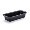 GUARDINI Gardenia 25 x 11 cm čierna - keksník / forma na pečenie chleba a paštéty kovová