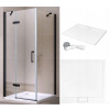 Sprchový kút - Sprchová kabína 90x90 ČIERNA čierna SLIM sprchová vanička (Sprchový kút - Sprchová kabína 90x90 ČIERNA čierna SLIM sprchová vanička)