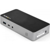 StarTech.com USB-C Dock, Dual Monitor 1080p HDMI Laptop Docking Station, 60W Power Delivery, 1x USB-C, 3x USB-A, Ethernet, Dual HDMI Video Display USB 3.1 Gen 1 Type-C Dock, Mac & Windows - 60W PD Wit