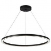 Závesné svietidlo IMMAX NEO FINO SMART 1 kruh, 80cm, 60W, Zigbee 3.0, TUYA (07158-B80) čierne
