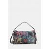 Kabelka Desigual PIZZICATO LEIRI modrá farba, 25WAXD23 ONE SIZE