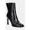 Kožené členkové topánky MICHAEL Michael Kors Kelsea dámske, čierna farba, na vysokom podpätku, 40F4KLHE6L.001 EUR 39