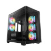 DEEPCOOL Case CG590U 5F, ATX, Průhledná bočnice, 5x120mm ARGB Fan, černá R-CG590U-BKAGA5-G Deepcool