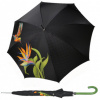 Doppler Elegancia Boheme Tropicale - dámsky luxusný dáždnik s potlačou kolibrík