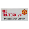 MANCHESTER UNITED FC Plechová ceduľa Manchester United OT