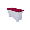 TENTino Elastická čiapka STANDARD na dosku skladacieho stola 122x60 cm VIAC FARIEB Farba obrusu: VÍNOVÁ / CLARET