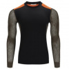 Aclima WoolNet Hiking Crew Neck shirt Men Čierna L
