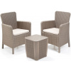 KETER TRENTON BALCONY SET cappuccino/piesková (231696) - set záhradného nábytku