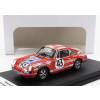 Trofeu Porsche 911 Coupe N 43 24h Le Mans 1971 Jean Pierre Bodin - Gilbert Courthiade 1:43 Červená