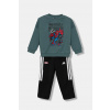 Detská tepláková súprava adidas Marvel JL9179 tyrkysová 86