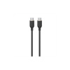 Devia kábel USB-C to USB-C Jelly Series Silicone Cable 1.2m - Black 6938595386657