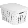 Curver INFINITY DOTS box 17L - bílý