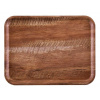 Servírovacia tácka Capri, Cambro, dub hnedý, Dubová, 370x530mm