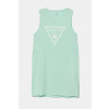 Dievčenské bavlnené šaty Guess J4GK35.JA914.PPYA tyrkysová 105-112