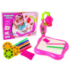 LEAN Toys Detský projektor na kreslenie Kvietok s príslušenstvom
