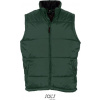 SOL´S WARM / Pánska prešívaná vesta - forest green 4XL