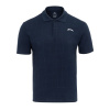 Slazenger Check Golf Polo Mens Navy XL