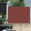 vidaXL zaťahovacia bočná markíza na terasu 100 x 500 cm hnedá
