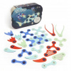 Clixo Fluorescenčné magnetické kocky Ocean
