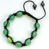 Shamballa náramok Avanturín zelený 1