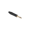Konektor Jack 6,3mm HQ mono čierny