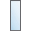 ARON Plastové okno jednokrídlové ARON Basic biele/antracit 600 x 1400 mm DIN pravé