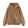 Firetrap Short Plush Jacket Brown 13 rokov