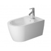 Duravit ME by Starck - Závesný bidet s prepadom, s WonderGliss, matná biela 22881532001