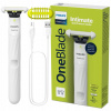 Holiaci strojček Philips OneBlade Intimate pre ženy na telo, zastrihávač
