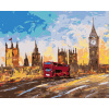 ZUTY Maľovanie podľa čísel LONDÝN NA DLANI II Rámovanie bez rámu a bez vypnutia plátna Rozmer 80x100 cm