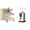 Lelit Bianca PL162T V3, gold + Eureka Mignon Specialita, WD white, walnut