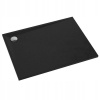 Sprchová vanička LIBRA BLACK STONE 140X90, 90x140 Schedpol (Sprchová vanička LIBRA BLACK STONE 140X90, 90x140 Schedpol)