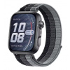 eses Nylonový remienok pre Huawei Watch Fit 3, 4, 4 Pro, 5 a 5 Pro - Čierny