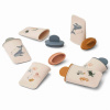 LIEWOOD Formy na zmrzlinu Malik Mini Sea Creature / Sandy – set 6 ks