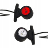 Bielo-červená LED lampa Obrysové svetlo 12V 24V Jednoduchá Krátka
