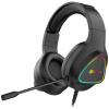 C-TECH Midas GHS-17BK, RGB, čierna GHS-17BK (GHS-17BK)
