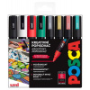 POSCA - sada CHRISTMAS popisovačov PC-5M - 1,8-2,5 mm - vianočné farby (sada 8 ks)