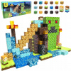 MAGNETICKÉ KOCKY MINECRAFT PRE DETI 160 KS STAVEBNICA DARČEK