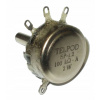 Jednootáčkový axiálny potenciometer Telpod SP-1.2 100k A 2W oś 20 2 W