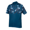 Dres ENDURA Hummvee Ray S/S Jersey II čučoriedkový - L