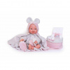 Antonio Juan MIA 50392 - Žmurkajúca a cikajúca realistická bábika bábätko 42 cm
