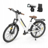 Elektrický bicykel Eleglide T1 STEP-THRU 17 palcový, biely, 250 W, dojazd 100 km