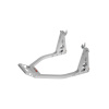 Zadný hliníkový stojan na motocykel, Q-TECH (strieborný) M002-67