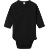 Babybugz Body BZ 60 zavinovací, dlouhý rukáv, dětské COT71006000291-black Černá 6-12