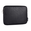 CanvasArtisan - Puzdro na notebook (L36-M01) - pre 13 – 14-palcové zariadenia, na zips, eko koža - čierne KF2326578