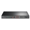 TP-Link CCTV switch TL-SL1218P (16x100Mb/s, 1xGbE uplink, 1xGbE/1xSFP combo uplink, 16xPoE+, 150W) TL-SL1218P