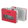 FiiO CP13 Červeno-strieborná (Prenosný Hi-Fi kazetový prehrávač. Op-zosilňovač JRC5532, 13 hodín výdrž batérie.)