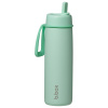B.box Nerezová termolahev s brčkem 690 ml Spearmint